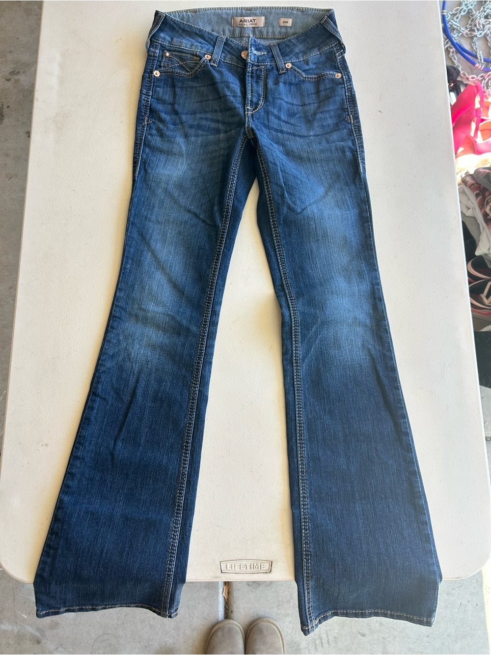 Ariat Women's Dark Blue Flare Jeans